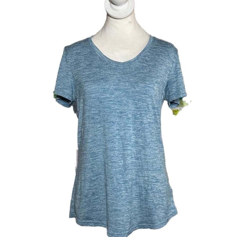 Danskin V-Neck Short Sleeve Tee - Size Medium – ,